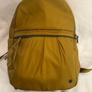 Lululemon Athletica Golden Backpack